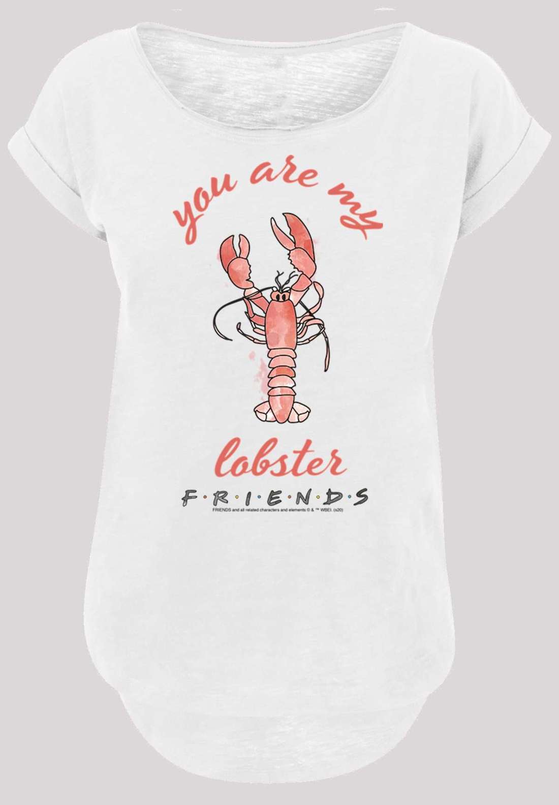 Рубашка с коротким рукавом Damen Lobster Chest with Ladies Long Slub Tee