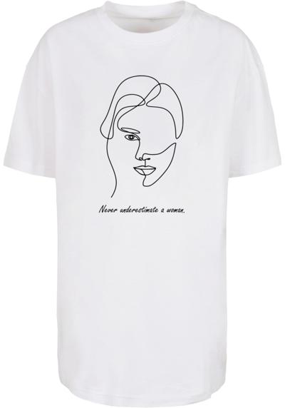 футболка Damen Ladies WD - Woman Figure Oversized Boyfriend Tee