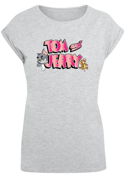 футболка Damen Ladies Tom and Jerry - Gradient Logo T-Shirt