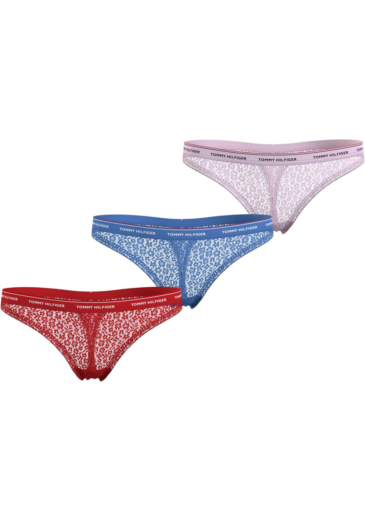 Трусы 3 PACK THONG LACE (EXT SIZES)