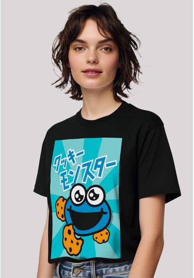 футболка Sesamstraße Cookie Monster Anime