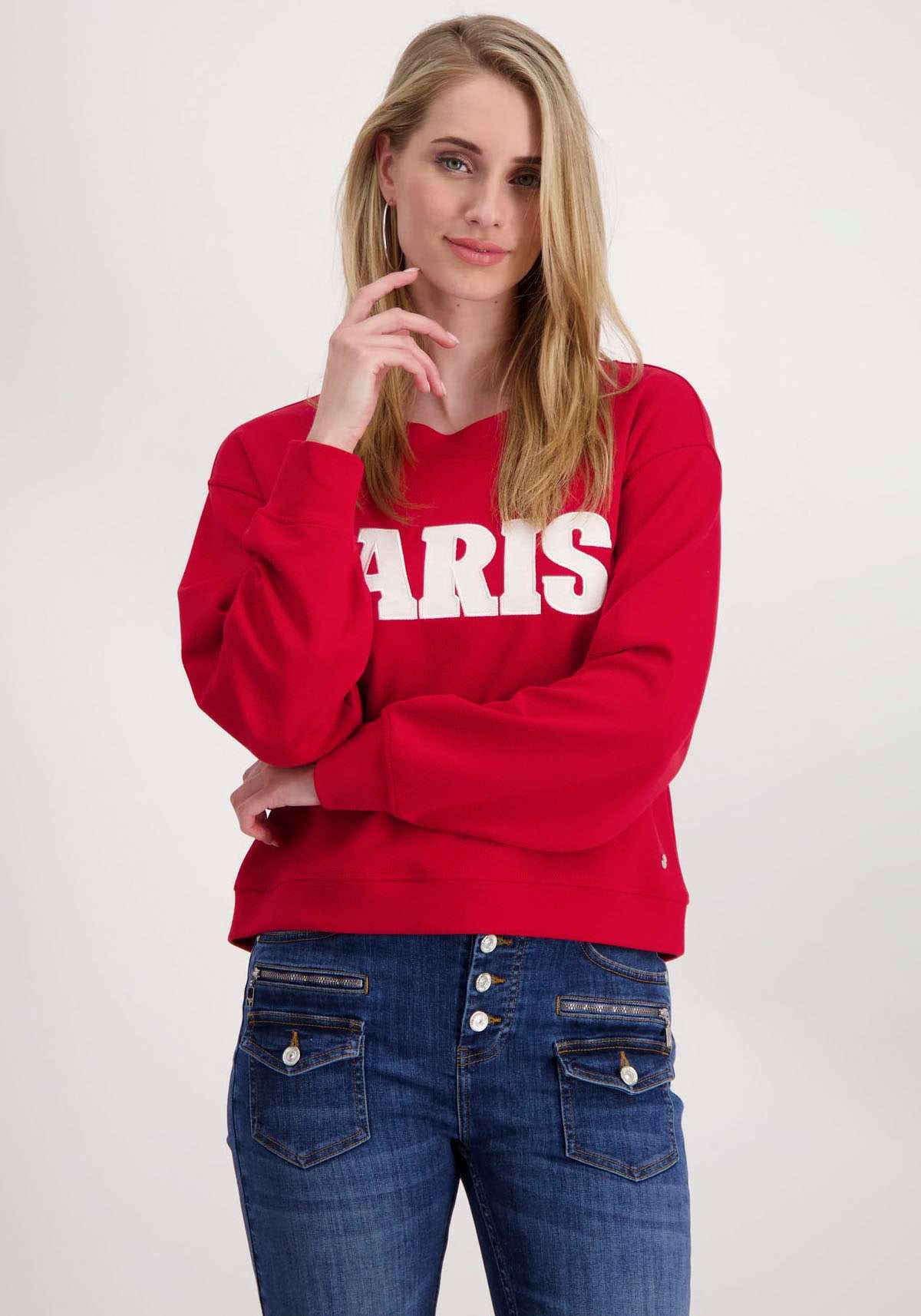 толстовка Sweatshirt Paris Schrift