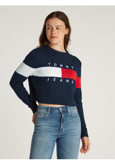 Вязаный свитер с логотипом-флажком »TJW CENTER FLAG SWEATER EXT«