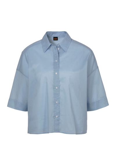 Блузка-рубашка, с рубашечным воротником