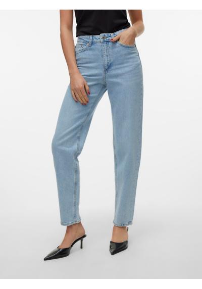 Джинсы с высокой талией VMTESSA HR MOM JEANS RA389 GA NOOS
