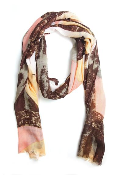 Модный шарф (1 шт.) в модной цветовой гамме.