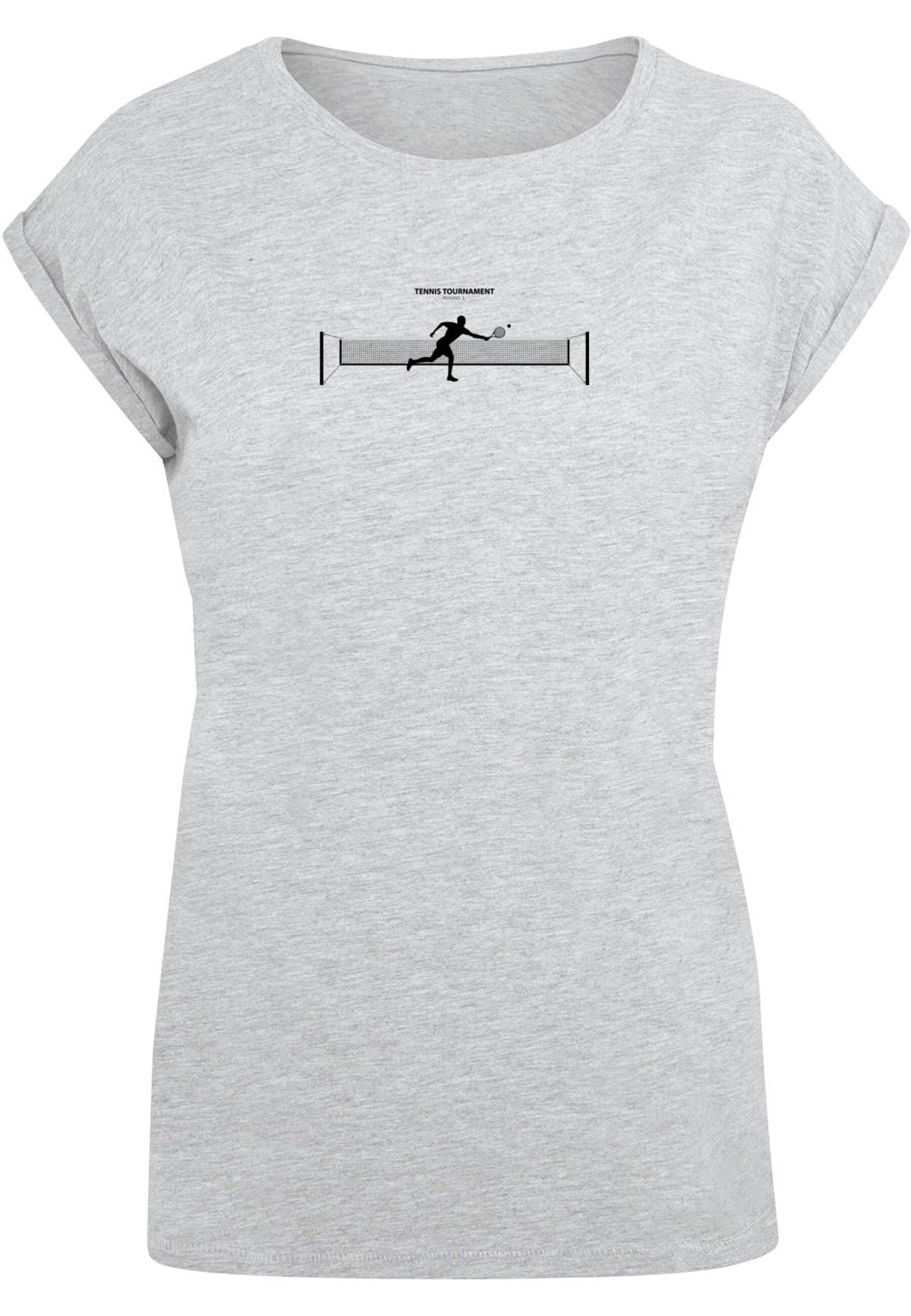 футболка »Damen Ladies Tennis Round 1 Extended Shoulder Tee«