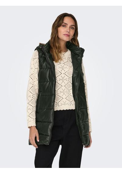 Стеганый жилет ONLNEWANJA FAUX LEATHER WAISTCOAT CC OTW