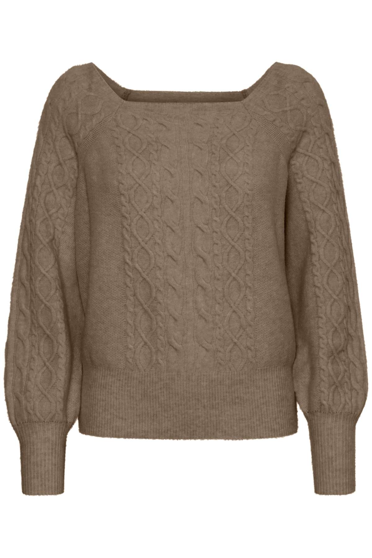 Вязаный свитер Strickpullover IHLIYANNA LS