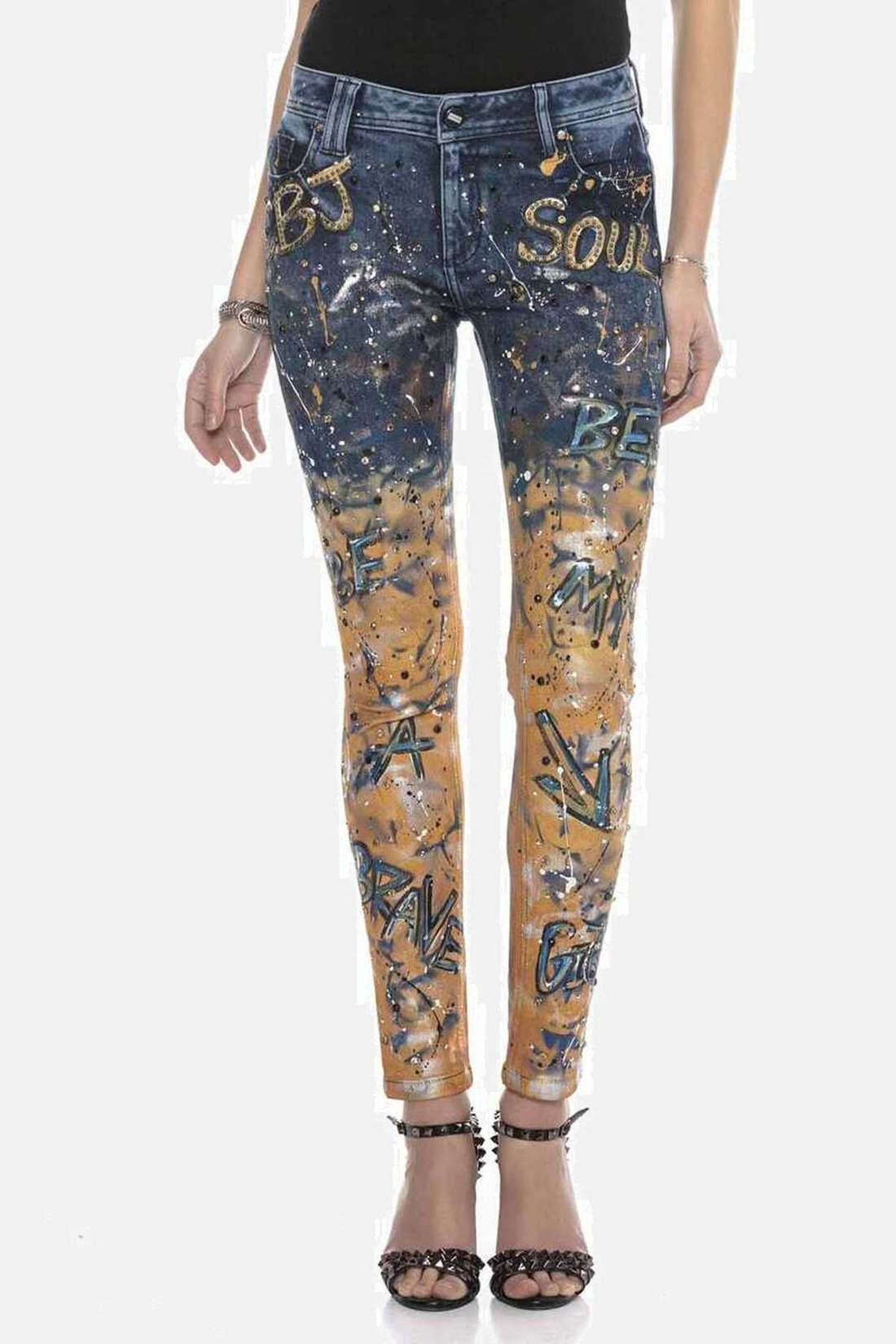 Джинсы узкого кроя Jeans