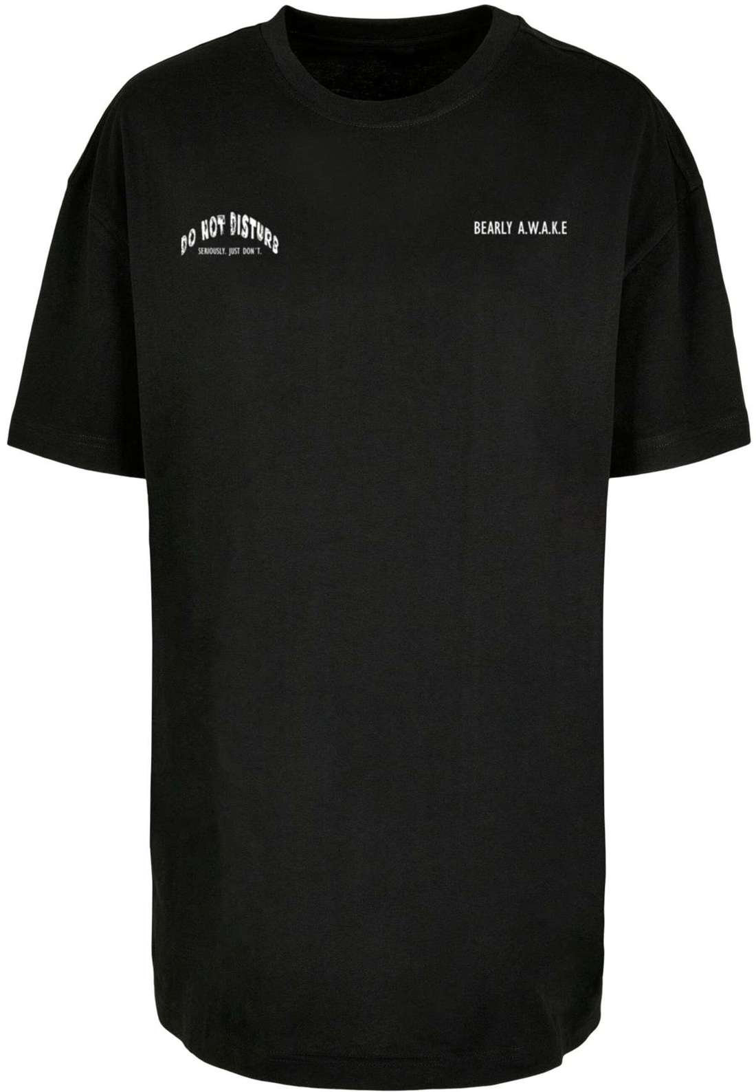 футболка Damen Ladies Barely Awake Oversized Boyfriend Tee