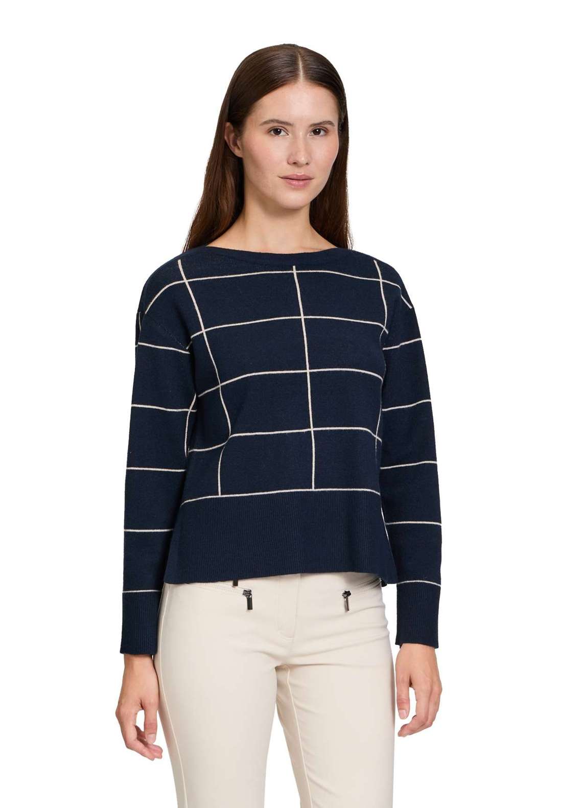 Вязаный свитер Strickpullover langarm