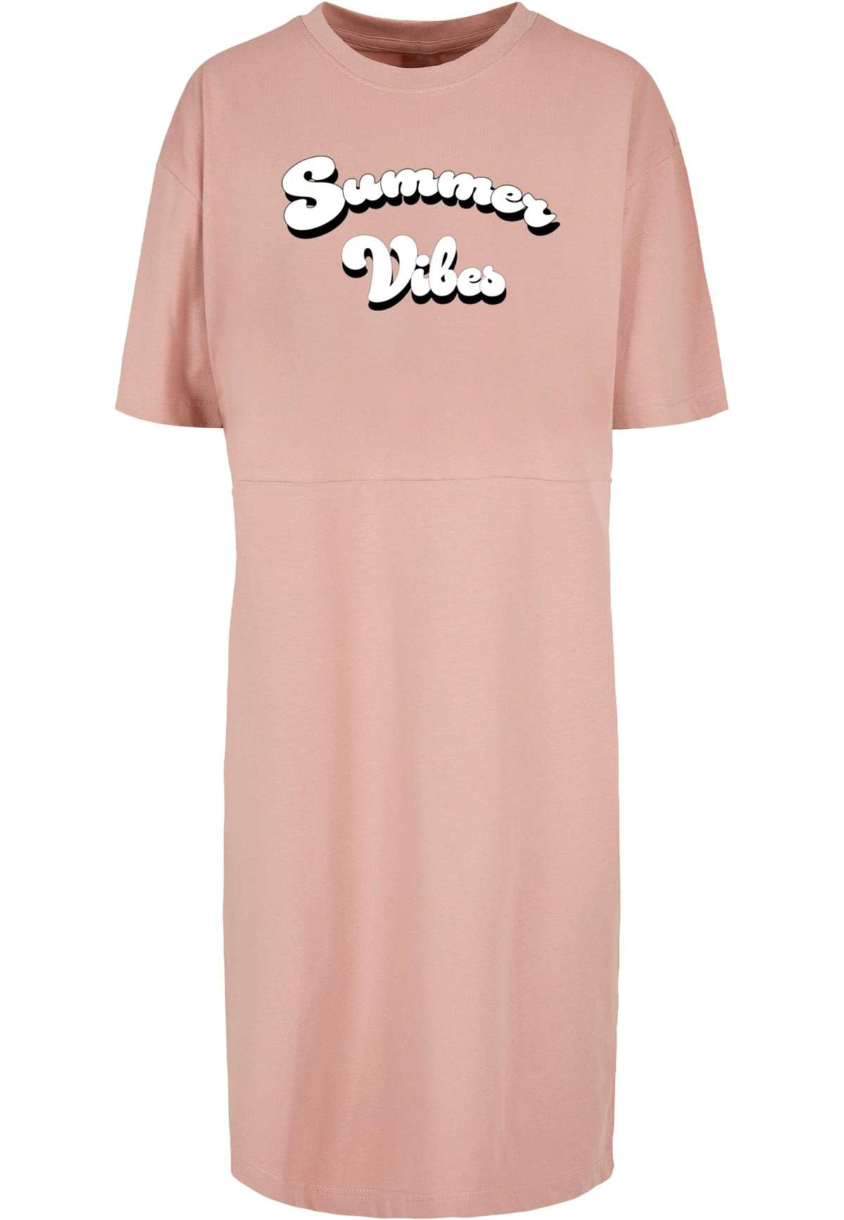 Платье-рубашка »Damen Ladies Summer Vibes Oversized Slit Tee Dress«