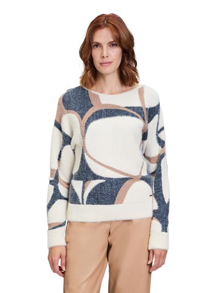 Вязаный свитер Betty & Co Strickpullover mit Effektgarn