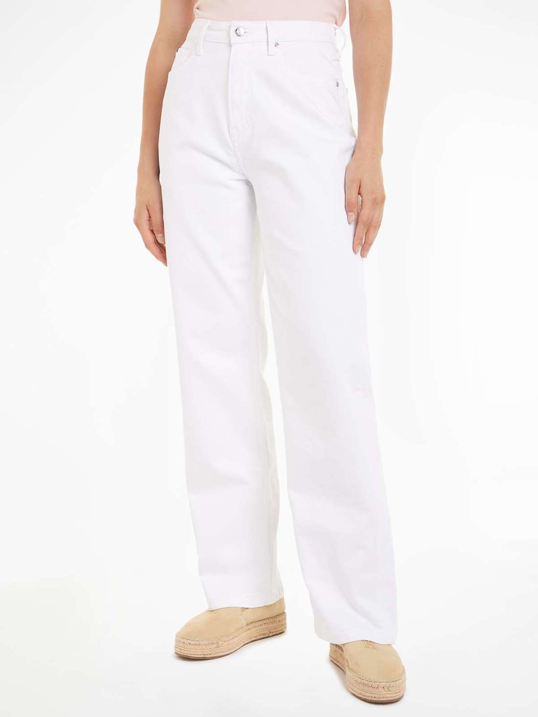 Прямые джинсы с логотипом Tommy Hilfiger RELAXED STRAIGHT HW PAM