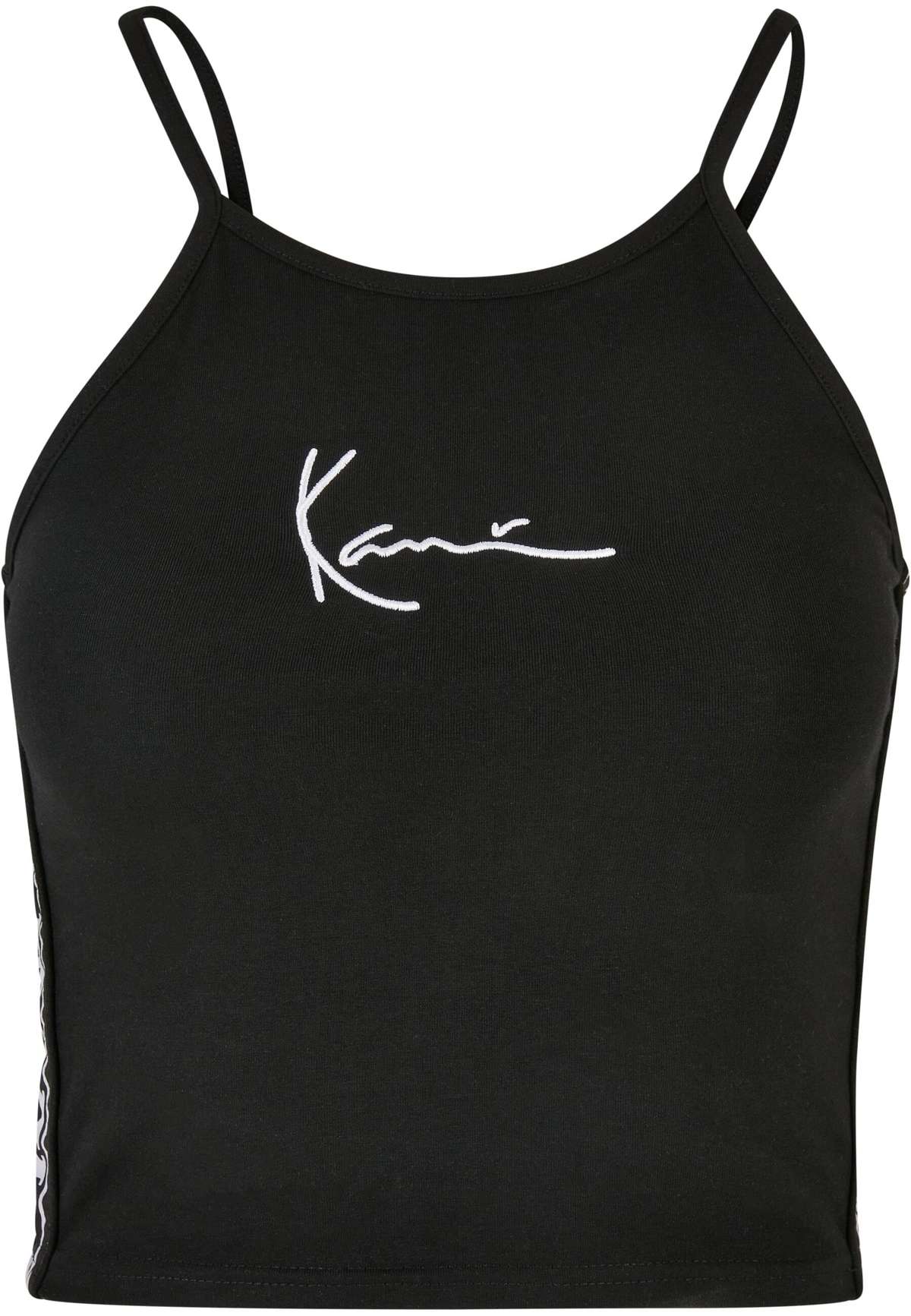 Мышечная рубашка Damen KKWQ22001BLK KK Small Signature Tape Top