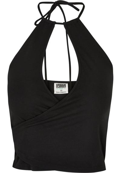 Мышечная рубашка »Urban Classics Damen Ladies Short Wraped Neckholder Top«