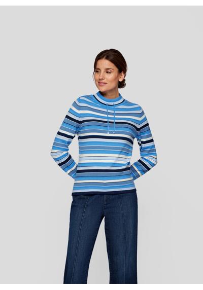 Вязаный свитер Ringel-Pullover mit Kordelzug