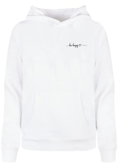 Толстовка с капюшоном Damen Ladies Be Happy Basic Hoody