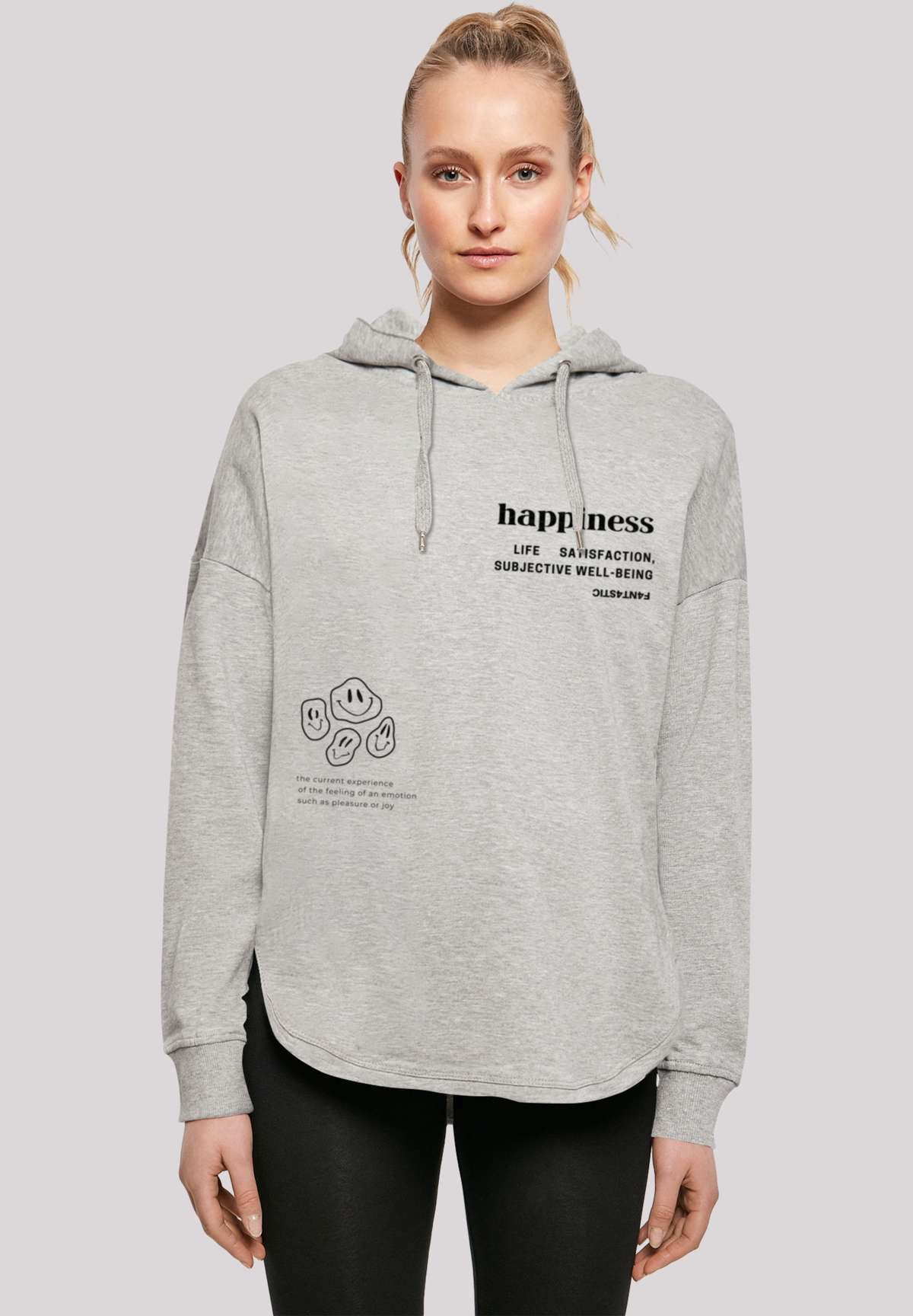 Толстовка с капюшоном »happiness OVERSIZE HOODIE«