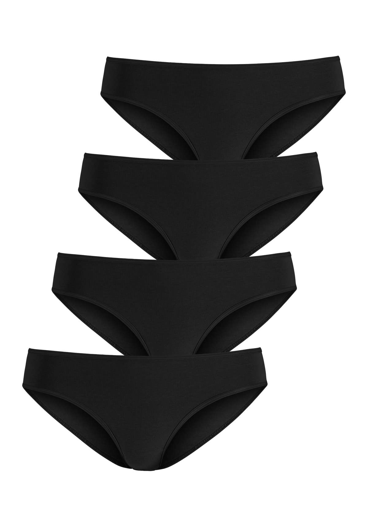 Трусики-джазовые брюки (4 шт.) из эластичного хлопка.
