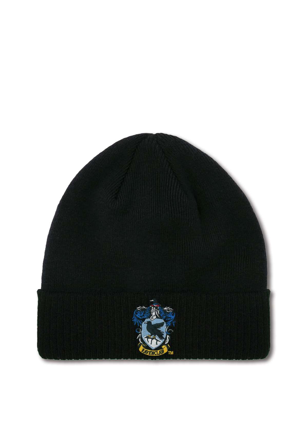 Вязаная шапка с великолепной вышивкой. Harry Potter - Ravenclaw