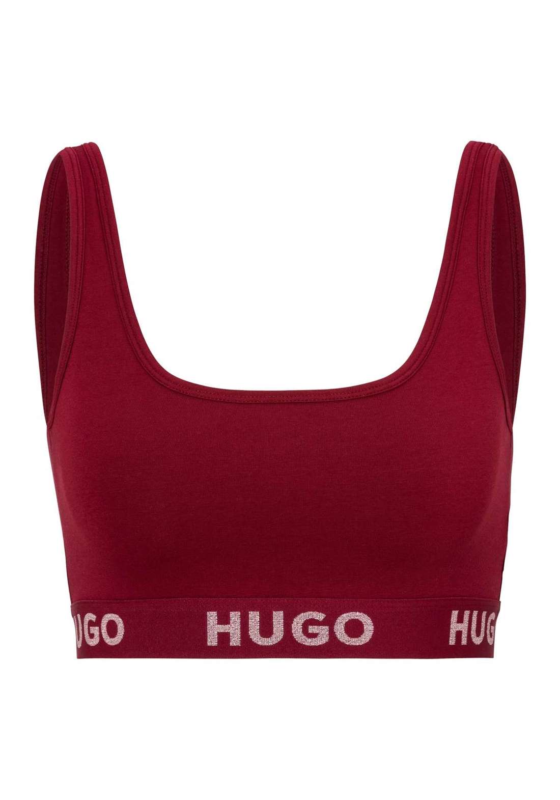 Бюстгальтер-бралетт с эластичным поясом с логотипом BRALETTE SPORTY LOGO