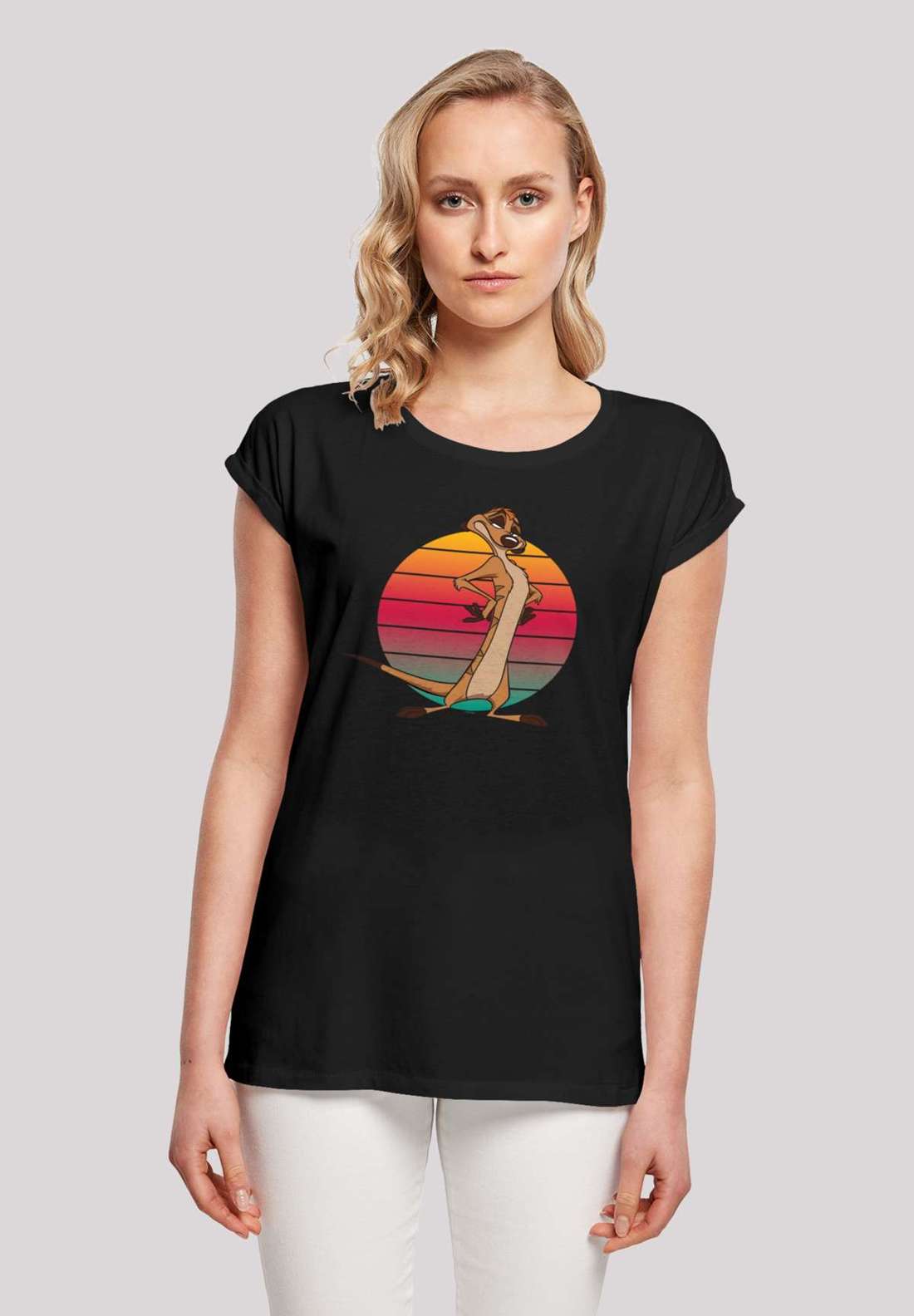 футболка Disney König der Löwen Timon Sunset