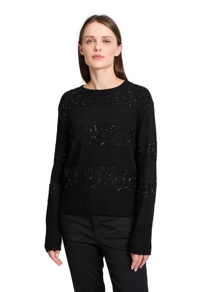 Вязаный свитер Betty & Co Strickpullover mit Pailletten