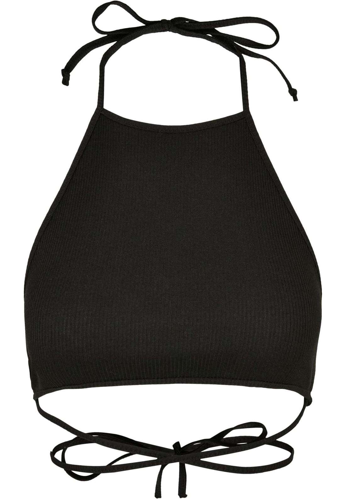 Мышечная рубашка Urban Classics Damen Ladies Rib Trapeze Cropped Top