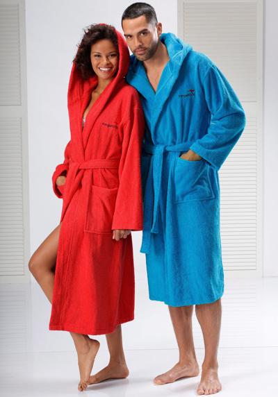Халат унисекс Cassidy für Damen & Herren, Standardlänge & Überlänge