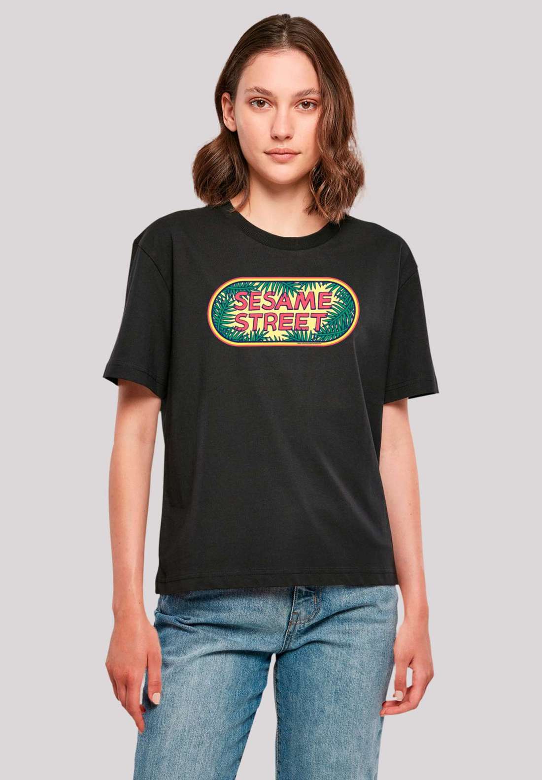 футболка Sesamstraße Jungle Logo