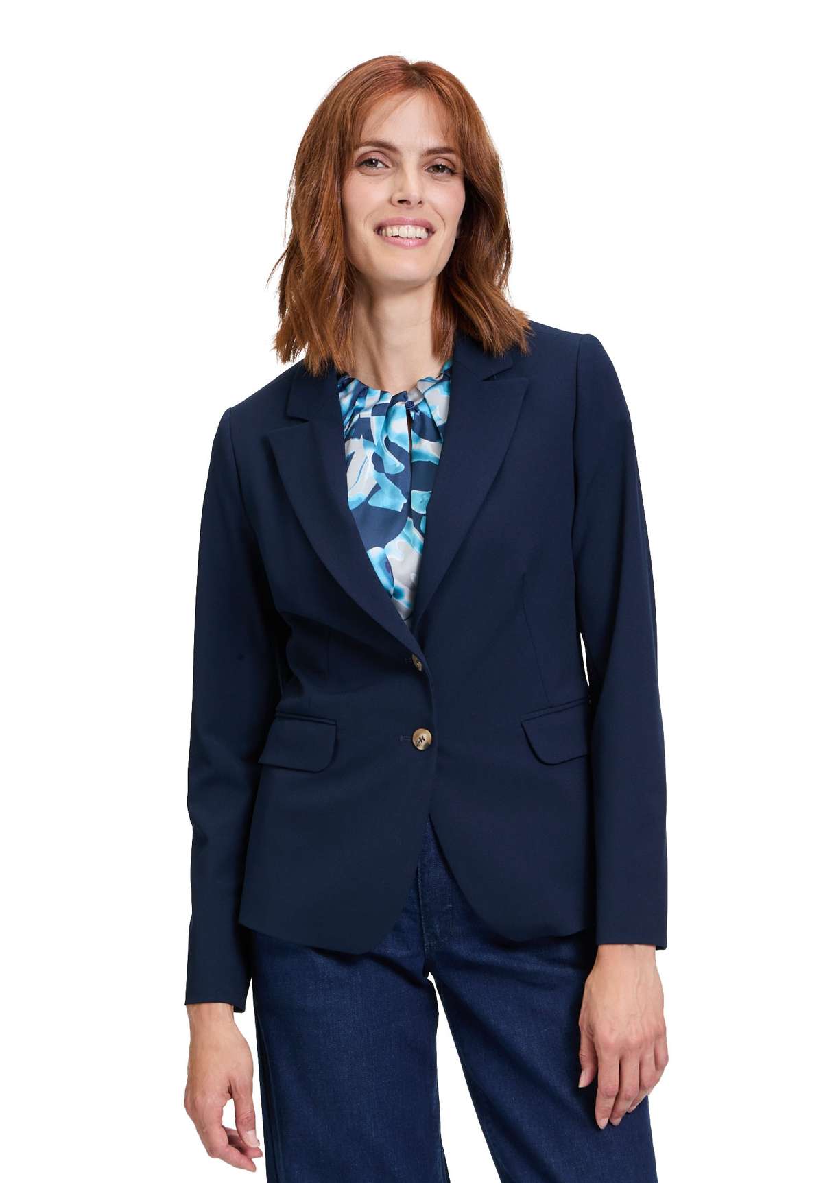 Длинный пиджак »Betty & Co Klassischer Blazer mit Taschen«