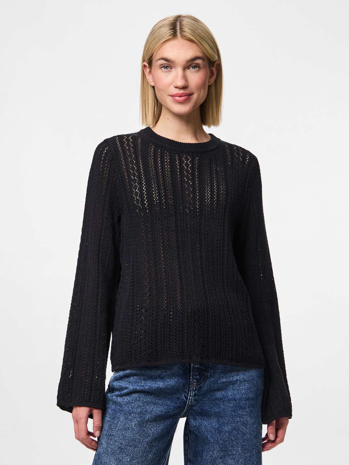 Свитер с круглым вырезом PCNUKA LS O-NECK KNIT NOOS BC