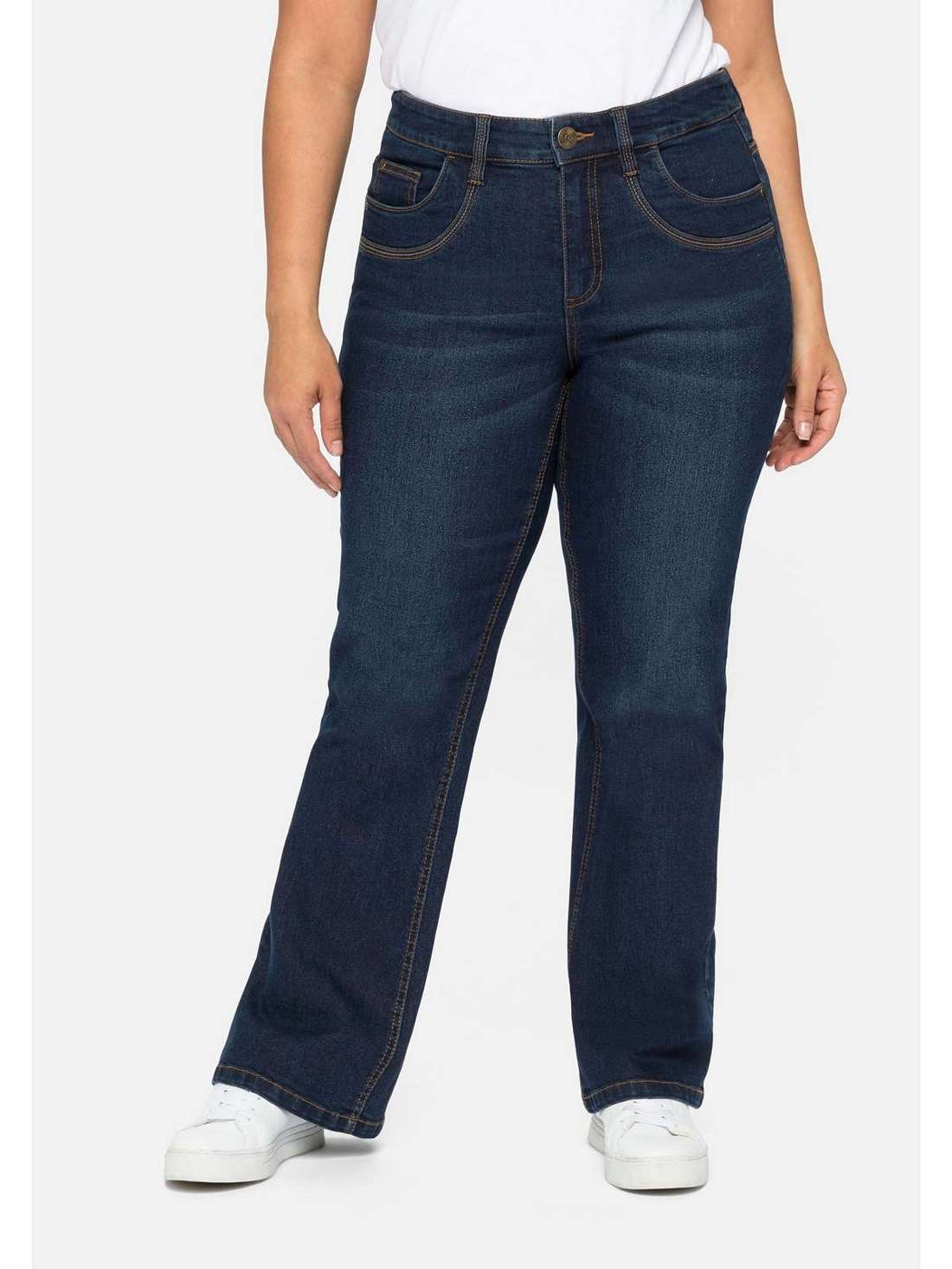 Джинсы Bootcut с регулируемым поясом Große Größen