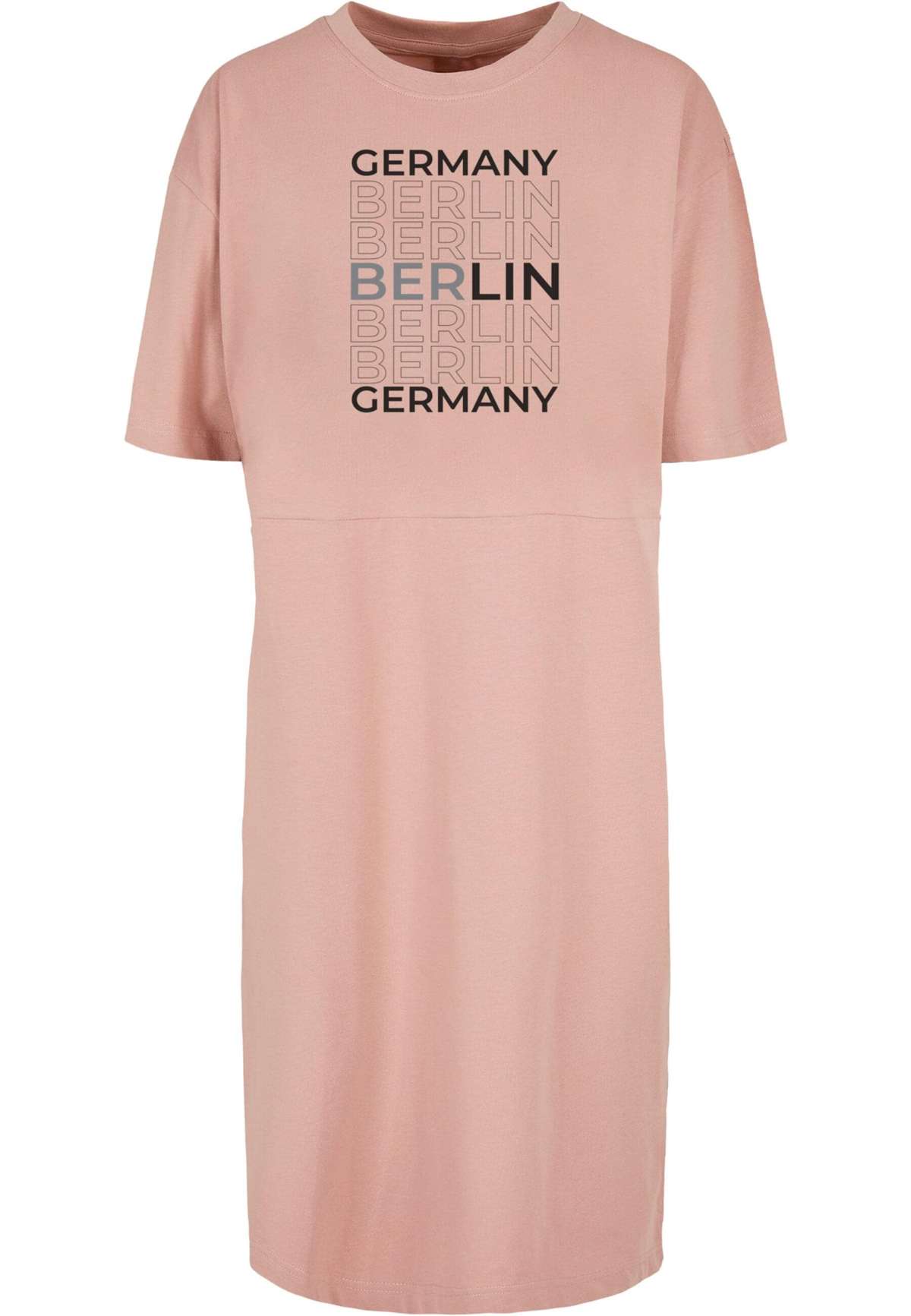 Платье-рубашка »Damen Ladies Berlin Organic Oversized Slit Tee Dress«