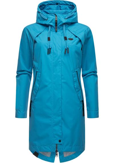 Трикотажное пальто, модная женская парка переходного периода.