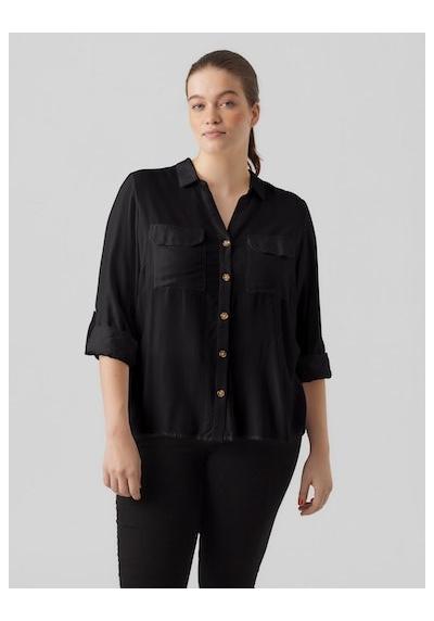 Рубашка-блузка VMBUMPY L/S SHIRT NEW CURVE GA NOOS