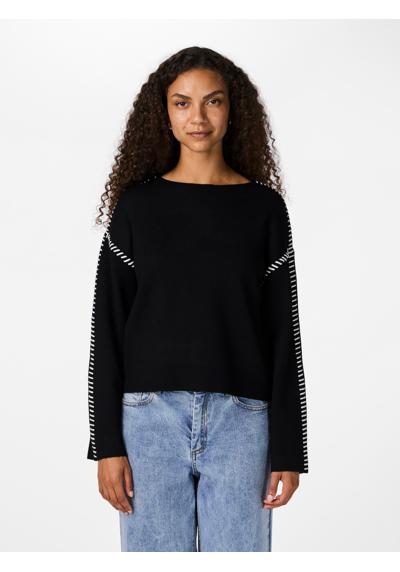 Вязаный свитер YASSTITCHA LS KNIT PULLOVER S. NOOS