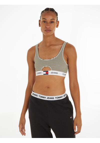 Бюстгальтер-бралетт в полоску KEYHOLE BRALETTE PRINT