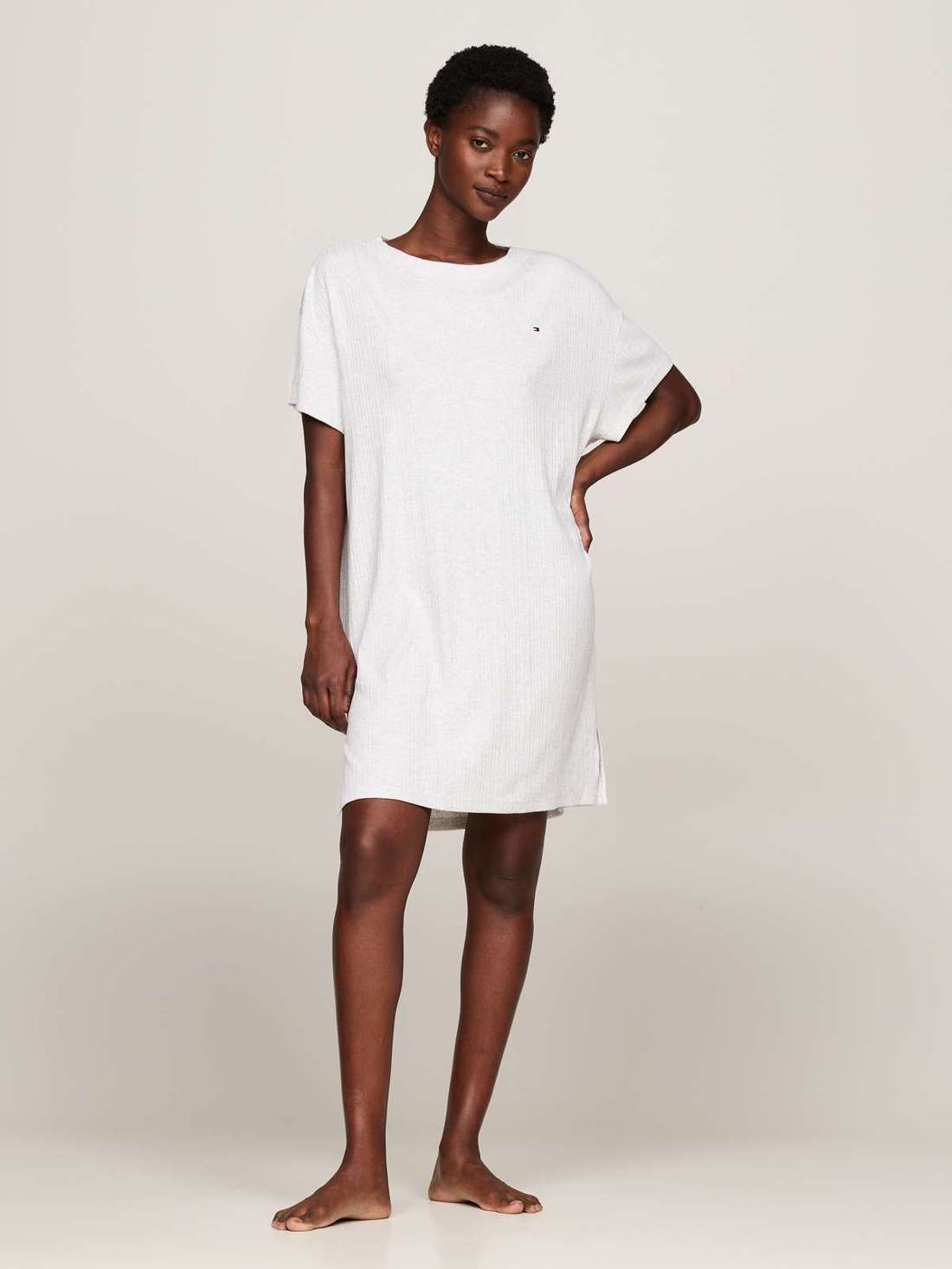 Ночная рубашка с короткими рукавами SS RIB JERSEY NIGHTDRESS