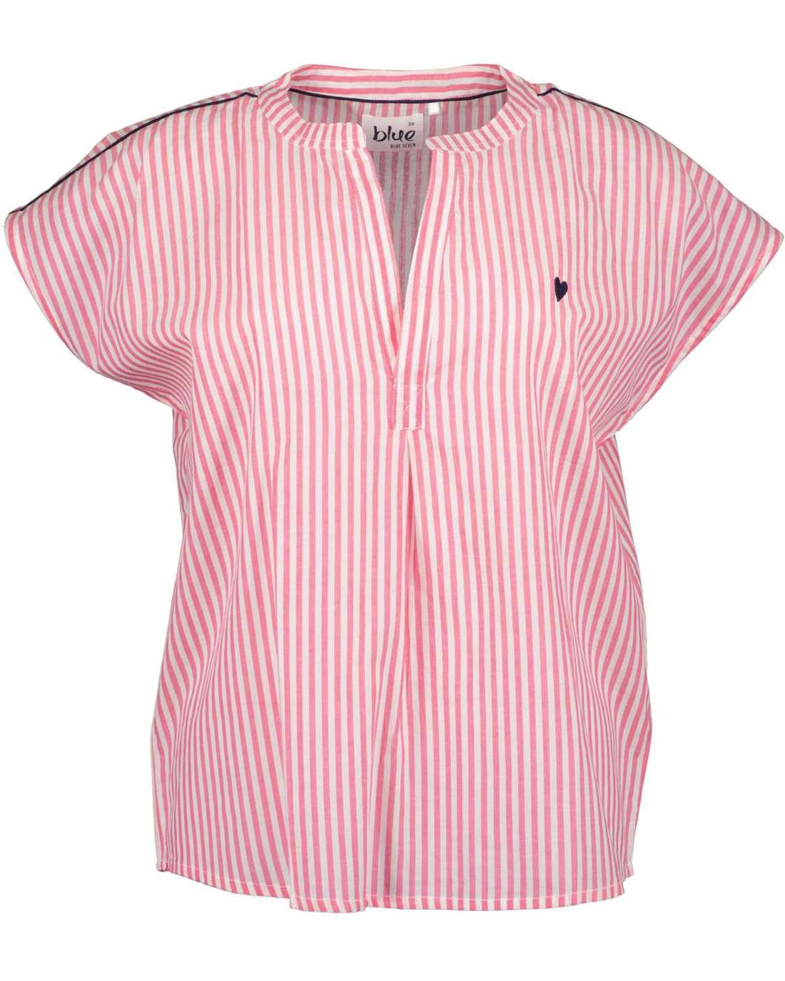 Классическая блузка Bluse mit Henley Ausschnitt SUMMER BLOOMS