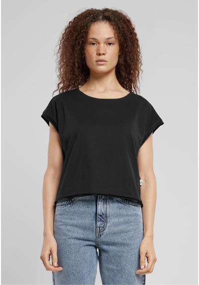 футболка Urban Classics Damen Ladies Organic Open Edge Tee