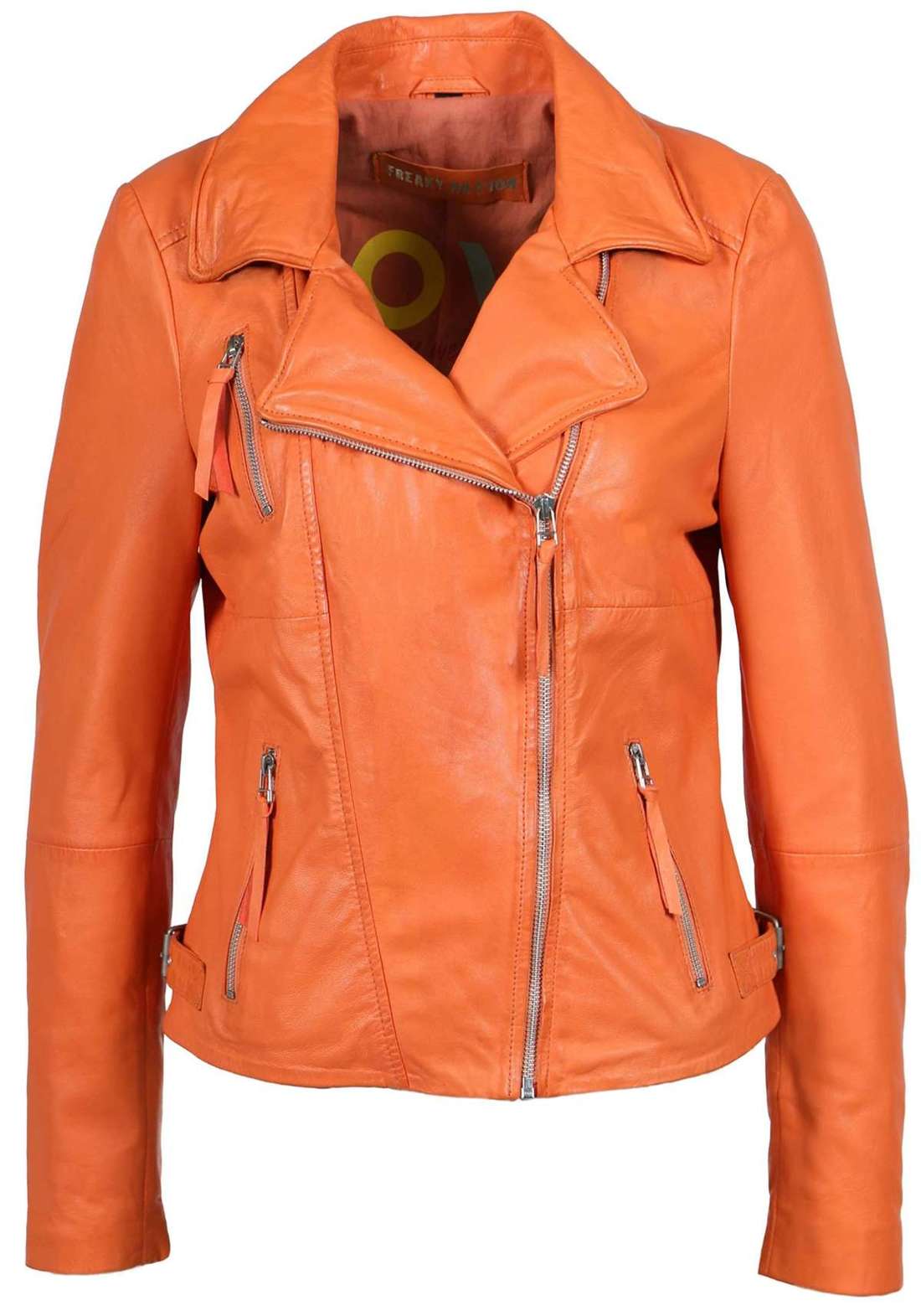 Кожаная куртка New Biker Princess-FN