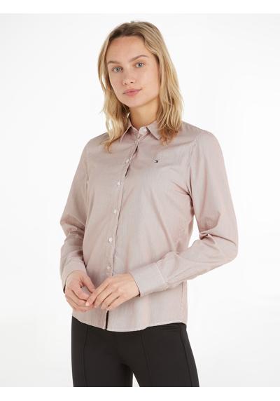 Блузка-рубашка в модном полосатом узоре