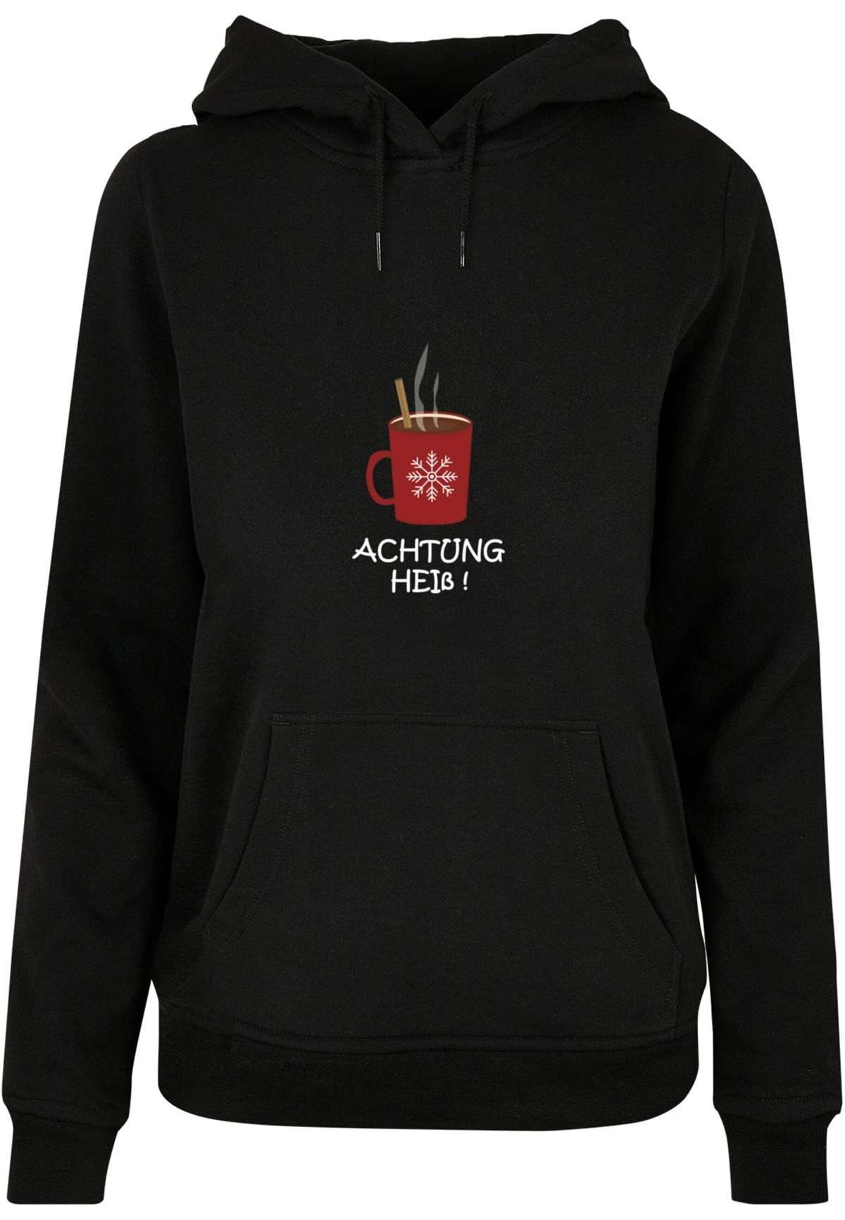 Толстовка с капюшоном »Damen Ladies Achtung heiss Basic Hoody«