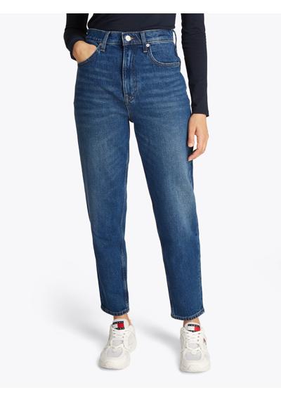 Джинсы Mom с вышивкой логотипа Tommy Jeans - High waist - Mom-Jeans