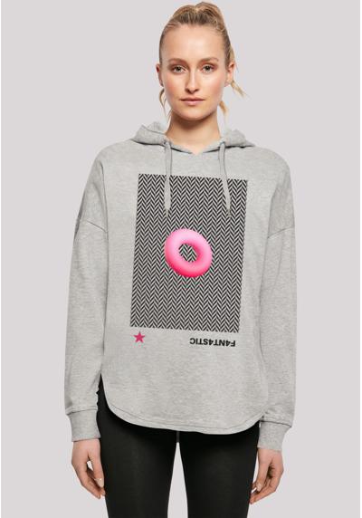 Толстовка с капюшоном 3D PINK RING