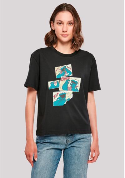 футболка Sesamstraße Cookie Monster Crunch