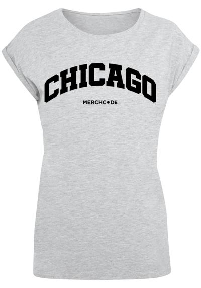футболка Damen Ladies Chicago Wording - T-Shirt